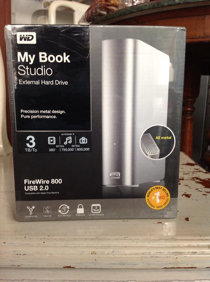 wd my book studio 3tb external hard drive for mac
